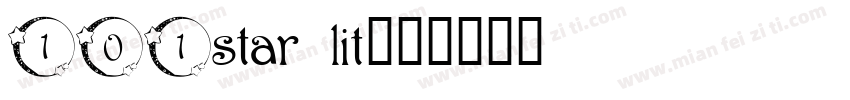 101star lit字体转换